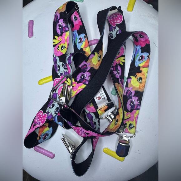 2012 Hasbro My Little Pony Kids Suspenders | 29” unstretched - Picture 1 of 4